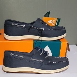 NIIB Sporto Womens Jill  Navy Boat Shoes Size 10M